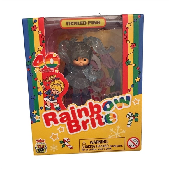 Rainbow Brite Holiday Edition Mini Figure 40TH Anniversary Complete CHASE Set - Picture 5 of 6